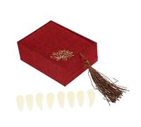 DRESSOOS Unghie Finte Set Da 10 Misure Per Bambini Per Esercitarsi in Modo Protettivo E Il Rumore Per Gli Amici