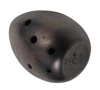 DRESSOOS Xun Portatile Ceramica Nera Strumento Musicale Buchi Per Principianti Suono e Piacevole Per Musicisti e Amanti Della