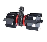 Dreuhuing ATV Disc Harrow, Garden Tractor Plow, Ruota di diserbo del tiro efficiente, Scarice per prato resistenti all'erosione che abbandonano la ruota per il trattore del terreno di Orchard Farm