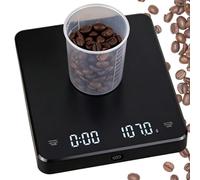 Dreuhuing Bilancia Pesacaffè | Gadget da Cucina di Alta Precisione | Bilancia per Pesatura Chicchi e Pour Over | per Pesare Misurare Cottura al Forno Cucinare Casa Ristorante Campeggio Picnic Festa