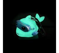 Dreuhuing Copriboccaglio Sub - Erogatore Subacqueo,Custodia Protettiva a Delfino Cartoon Antipolvere con Clip Luminescente per Sport Acquatici Unisex
