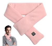 Dreuhuing Cuscino riscaldante per il collo, 3 livelli di riscaldamento, ricaricabile, scaldacollo elettrico, portatile, USB, per uomini e donne