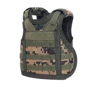 Dreuhuing Mini gilet tattico, gilet da caccia con spallacci regolabili, isolamento termico tattico bevande refrigerante per lattine e bottiglie da 12 once-16 once