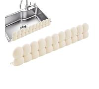 Dreuhuing Paraspruzzi in Silicone per Lavello | 20 Pollici con Ventose - Paraspruzzi in Silicone per Lavello da Cucina,Protezione Antispruzzo Riutilizzabile Bordo del Piano di Lavoro Ristoranti E Bar