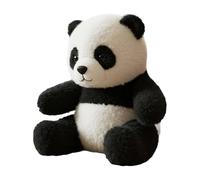 Dreuhuing Peluche Panda - Panda Peluche con Musica Soffusa | Coperta Lavabile Bambola Realistica per Ragazzi Bambine Adulti San Pasqua Natale Halloween