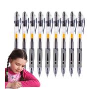 Dreuhuing Penne a punta fine, penne roller - Penne da scrittura lisce retrattili | per scrittura lisce da 10 pezzi, penna a da,05 mm per scrivere, prendere appunti, firmare, scuola