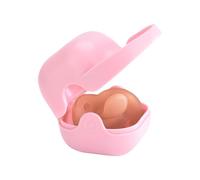 Dreuhuing Porta ciuccio | Scatola portaoggetti portatile per ciuccio, per esterni, per tettarelle, ciuccio, contenitore per ciuccio da viaggio, rosa, Refer to description, Unisex