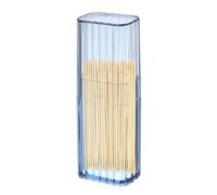 Dreuhuing Porta dischetti di cotone, dispenser per cotton fioc, porta cotton fioc portatile con coperchio antipolvere, scatola da viaggio per cotton fioc, porta stuzzicadenti, contenitore per cotton