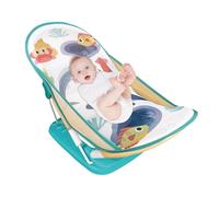 Dreuhuing Sedile da bagno per bambini, supporto per bagnetto per bambini - Sedile da bagnante pieghevole per vasca da bagno per bambini - Supporto da vasca regolabile in 3 posizioni reclinabili per