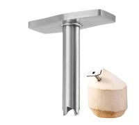 Dreuhuing Strumento per aprire il cocco, apri per cocco in acciaio inossidabile - Creatore di buchi di paglia - Perforatore per, apri, foro per cannuccia, strumento per in acciaio
