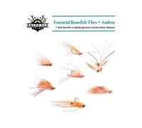 Drew Chicone Essential Bonefish Flies - Andros (Tascabile)