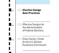 Drew Davies Election Design Best Practices (Tascabile)