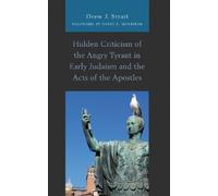 Drew J. Strait Hidden Criticism of the Angry Tyrant in Early (Copertina rigida)