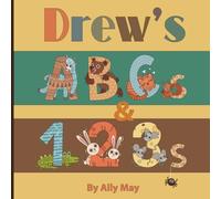 Drew's ABCs and 123s: Adorable Animal Alphabet and Numbers is a perfect gift for baby showers, birthdays, and holidays.