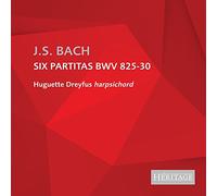 Dreyfus, Hugette - Bach: Six Keyboard Partitas Bwv 825-830 - Huguette