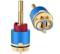 Dreyoo Cartuccia per doccia compatibile con Aquasource/Glacier Bay, cartuccia di ricambio per rubinetto doccia a maniglia singola per Hl-40 per rubinetto doccia/vasca con acqua calda fredda, ricambio per cartuccia 10670