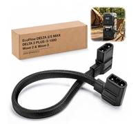 Dreyoo Cavo di collegamento batteria extra compatibile con EcoFlow Delta Max/2/2 Max/3/3 Plus/3 1500 e Wave 2/3, cavo di prolunga XT150 intrecciato da 20 pollici (non compatibile con Delta Pro/Pro 3