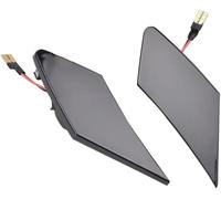 Drezzo Pannello luminoso per rimorchio Per Subaru BRZ 2012-2020 2 pezzi indicatori di direzione laterali dinamici per luce segnalazione(Nero)