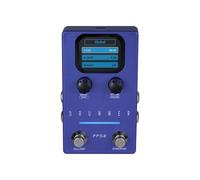 Drfeify 121 Pedale Effetti per Chitarra Drum Machine, 11 Stili, Ritmi Personalizzabili, Controllo BPM, I/O Stereo, Materiale ABS, Risposta in Frequenza 20Hz-20kHz, per Chitarristi (Spina europea)