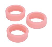 Drfeify 3 Coperture per Anelli in Silicone, Resistenti Ai Graffi, Custodia Protettiva Delicata Sulla Pelle, Universale con Tutti gli Anelli Intelligenti Sul Mercato (Roseo)