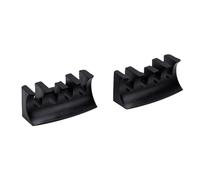 Drfeify Adattatore per Incordatura Racchetta da Tennis, Accessorio con Scanalatura per Distribuire la Tensione e Aiutare a Prevenire Crepe del Telaio, for Macchina Manuale per Incordatura (Black)