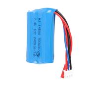 Drfeify Batteria LiPo 7.4V 700mAh con JST per SCX24 1/24 Auto RC, Pacco