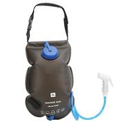 Drfeify Borsa per Doccia Portatile 5L TPU di Grado Alimentare, Manico a Calibro Grande, per Bagno, Campeggio, Viaggi e Uso Esterno