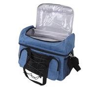 Drfeify Borsa per Palline da Bowling, Nylon con Supporto Imbottito, Tracolla Regolabile per 2 Palline, Grande capacità per Giocatori di Bowling