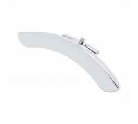 Drfeify Bracciolo per Banjo, Morsetto in Lega Sul Bracciolo con Piastra Protettiva, Design Curvo a Gamba Singola, 18 X 3 X 2 Cm, Adatto Senza Attrezzi per Suonatori di Banjo Modello Vintage (SILVER)