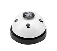 Drfeify Campanello per Cani, Giocattolo Interattivo in Ferro per Cani e Gatti, Strumento di Addestramento Durevole con 5 Opzioni di Colore, Perfetto per il Gioco e l'Addestramento all'obbedienza