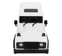Drfeify Carrozzeria RC, Plastica ABS Dura con Passo 144mm con Parafango Griglia Paraurti, per Auto RC 1/16 Jimny 1/24 Axial SCX24 JLU (WHITE)