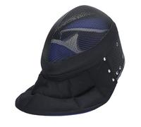 Drfeify Casco di Scherma Professionale, Copertina di Guardia di Addestramento Sportiva in Rete in Metallo Traspirante Ad Alta Resistenza con Fodera Comoda (L)