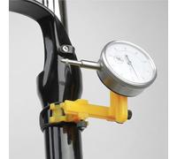 Drfeify Cavalletto per Centratura Ruote, Strumento Portatile per la Riparazione di Biciclette con Funzioni Regolabili per Biciclette da Strada e da Montagna (BLACK)