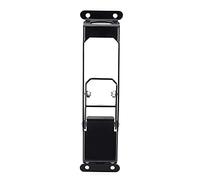 Drfeify Cerniera per Auto Poggiapiedi Peg Ferro Passo Laterale Pedale per Porta Esterna Installazione Facile Stile Decorativo per JK Unlimited 2007 2017 2 Porte 4 Porte (macchina presto)