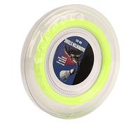 Drfeify Corda per Racchetta da Badminton, Fibra di Resina Sintetica Ad Alta Resistenza da 200 M con Rivestimento AntiGraffio, Migliore giocabilità e Un Suono Nitido (Verde Fluorescente)