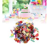 Drfeify Coriandoli Colorati per Feste con Paillettes, Decorazioni in Plastica per Compleanni e Matrimoni, Perfetti per Feste in Casa, 60 G per Occasioni Vivaci (#2)