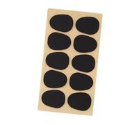 Drfeify Cuscinetti per Cuscino per Bocchino per Sassofono, Protezioni in Silicone Alimentare da 0,5 Mm e 0,8 Mm per Sassofono Contralto e Tenore, Protezione Rimovibile Ultrasottile (0,5 mm)