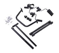 Drfeify Cyclette Regolabile Bicicletta Fitness da Interno Acciaio Inossidabile Altezza da 73 a 96 Cm Braccio di Controllo della Resistenza Allenamento delle Gambe per Anziani Terapia Fisica