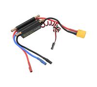 Drfeify ESC Senza Pennello per Barche RC 30A, Potente Controller di velocità per Il Modello di Barca da 450 Mm