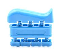 Drfeify Esercitatore per Dita per Chitarra, Accessori per Strumenti, Impugnatura per Pianoforte in ABS, Esercitatore per Mani per Migliorare la flessibilità delle Dita, la Forza (BLUE)