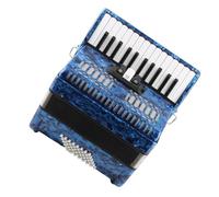 Drfeify Fisarmonica, Materiale in Celluloide, 26 Tasti 48 Bassi, Perfetta per Spettacoli Musicali per Bambini e Principianti