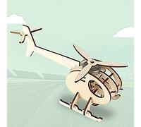 Drfeify Giocattolo Aereo, Modello di Aereo Educativo in Legno, Aiuta i Bambini a Comprendere l'energia Solare con il Principio del Motore dell', Perfetto per i Bambini Sopra i 4 Anni