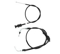 Drfeify Gruppo Cavo Acceleratore Sostituzione Cavo Acceleratore in Acciaio PVC Installazione Semplice Choke e Controllo per Ciclisti PW50 PW 50 PY50 Dirt Bike