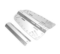 Drfeify Immersioni in Alluminio, a Doppia Bottiglia, Piatta Tecnica BCD, Multi Viola, for Uso Domestico e Commerciale