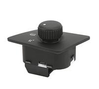 Drfeify Interruttore Specchietto Laterale Interruttore di Controllo Specchietto Retrovisore Esterno in Metallo ABS 6Q1959565H Risposta Rapida Sostituzione Diretta Esterno per Conducenti 9N Dal 2001
