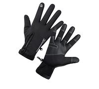 Drfeify Invernali Caldi Impermeabili Termici Antivento in Neoprene Touch Screen Design a Dito Intero Resistenza Al Freddo 23F per Ciclismo Corsa Sci Uomo Donna