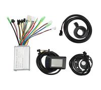 Drfeify Kit di Controllo della Bici Elettrico Compatto 15A, Pannello di Acceleratore Pulgar per un Motore da 250 -W -350 W, Ideale per le Biciclette Pieghevoli