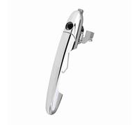 Drfeify Maniglia per Porta Esterna per 500 Maniglia per Porta Esterna in Plastica Cromata, Lato Passeggero Sinistro, Guida a Destra, Installazione Semplice OEM 735592026 per Veicoli con Guida a