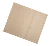 Drfeify MATTO FIRING FIBERGLESS FIBRE AFFRITO ALTA TEMPERATURE RESISTENTE PER IL KAKI CAMPING OUTDOOR (45 x 45 cm)