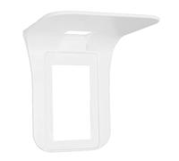 Drfeify Mensola di Presa, Mensola di Ricarica in Materiale ABS, Design a Parete per Telefono e Spazzolino da Denti in Bagno e